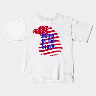 Home of The Brave Kids T-Shirt